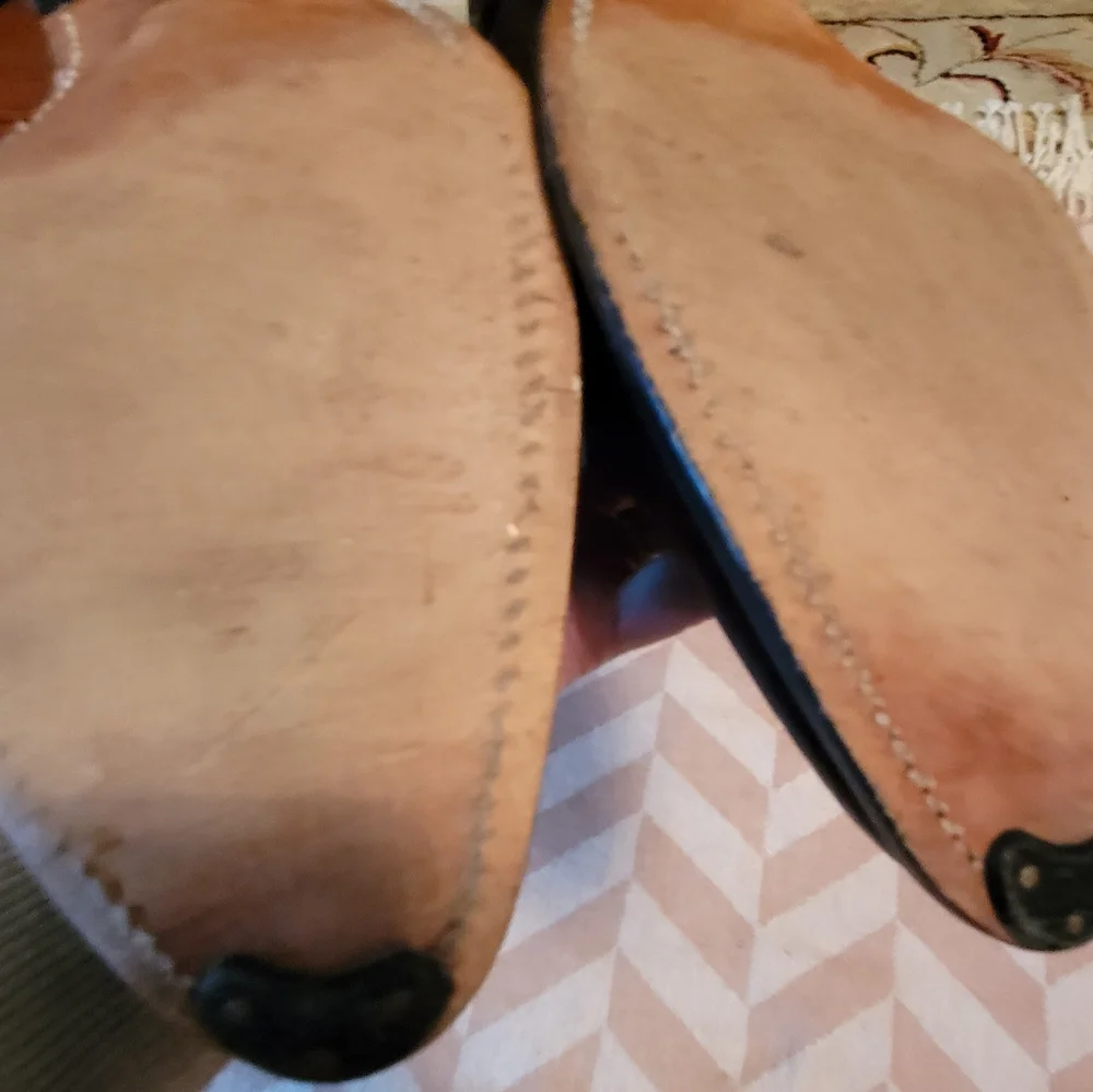 UFCW Cowboy brown boots made in America size 9